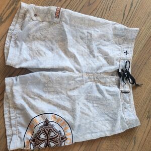 Affliction Board Shorts Swim Trunks
